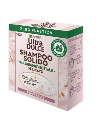 Garnier Ultra Dolce Delicatezza D'Avena Shampoo Solido Delicato 60g