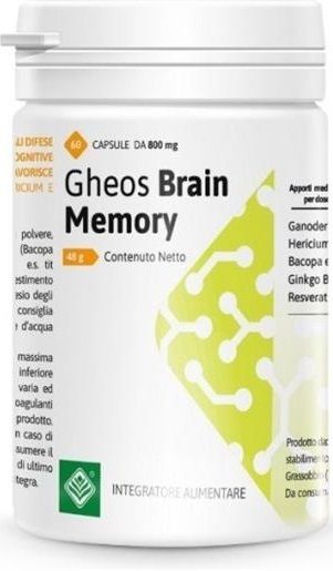 Gheos Brain Memory Capsule 60 capsule