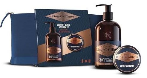 Gillette Kit Barba Perfetta Detergente + Balsamo