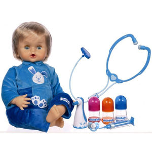 Cicciobello Amicicci Play Time – Bebè Biondo Con Altalena E Accessori, Giochi Preziosi, 3+ Anni