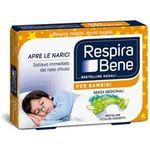 GlaxoSmithKline RespiraBene Cerottini Nasali Bambini 10 cerottini