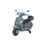 Globo Giocattoli Moto elettrica Vespa GTS Super