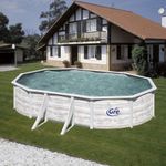 Gre Piscina ovale Finlandia 500x300x120