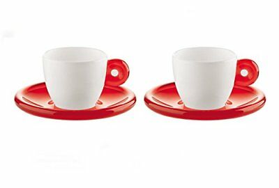 Set 8 Tazzine Da Caffè Zeller Coffee Style - Porcellana Bianco/Nero Con Piattini - Foto 10