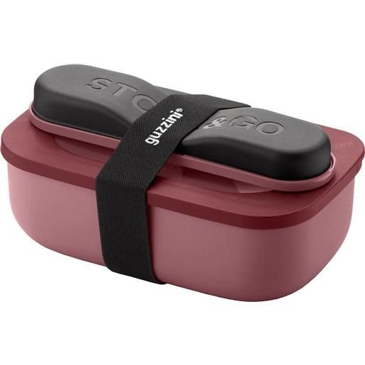 MWFJBZXR Contenitore Per Snack Con Scomparti E Manico - Portatile E Senza BPA