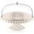 Guzzini Tiffany alzata con campana Bianco
