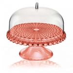 Guzzini Tiffany alzata con campana piccola Rosso