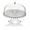 Guzzini Tiffany alzata con campana piccola Trasparente