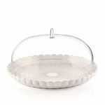 Guzzini Tiffany tortiera Bianco