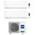 Haier Expert dual split 12000+12000 btu