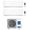 Haier Expert dual split 9000+12000 btu
