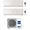 Haier Flexis Plus dual split 15000+15000 btu