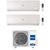 Haier Flexis Plus dual split 15000+15000 btu