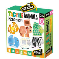 Headu Tactile Animals Montessori