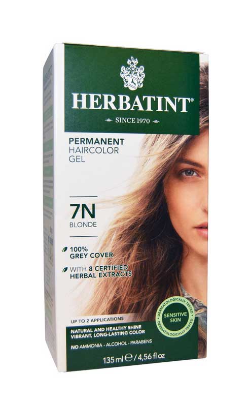 Herbatint Gel Colorante Permanente 7N Biondo