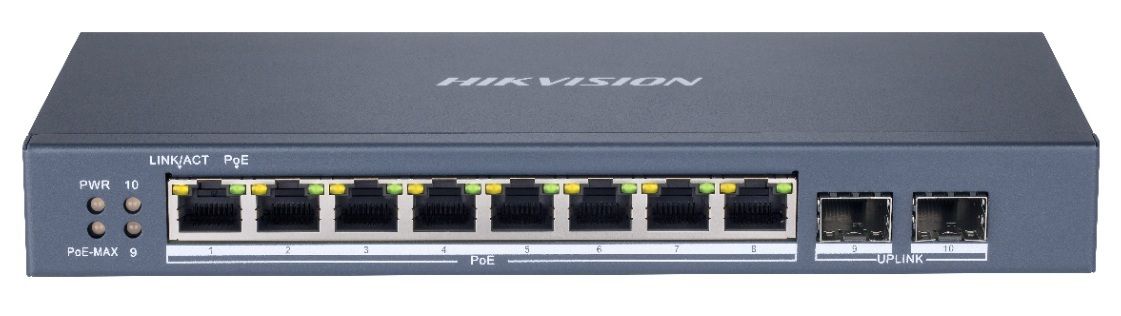 Hikvision DS-3E1510P-SI Nero