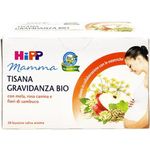 HiPP Mamma Tisana Gravidanza Bio Bustine Mela , Rosa Canina e Fiori di Sambuco
