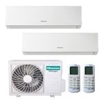 Hisense New Comfort dual split 12000+12000 btu