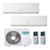 Hisense New Comfort dual split 12000+12000 btu