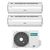 Hisense Silentium Pro dual split 9000+9000 btu