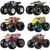Hot Wheels Monster Trucks veicolo 2 pezzi