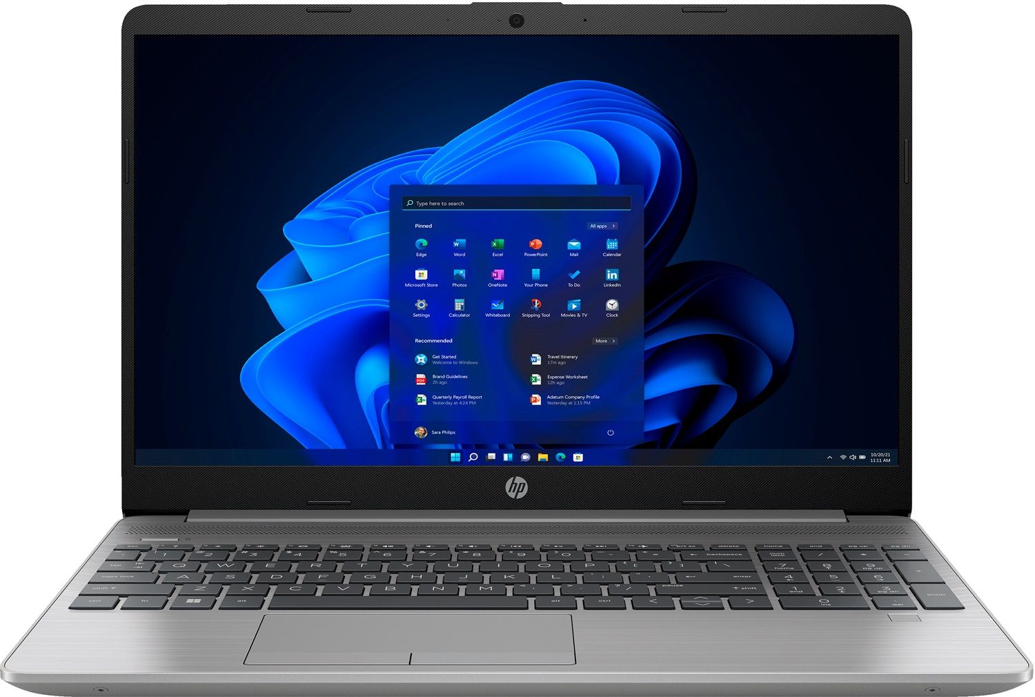 HP 250 G10 NOTEBOOK, 15,6 , processore Intel® Core i7-1355U, Intel® Iris® Graphics, RAM 8 GB, 512 GB SSD, Nero, Windows 11 Home