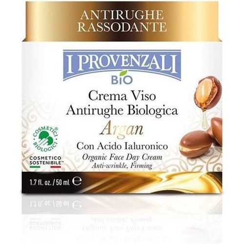I Provenzali Argan Crema Viso Antirughe Biologica 50ml