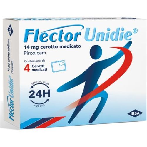 Ibsa Flector Unidie 14mg 4 cerotti medicali