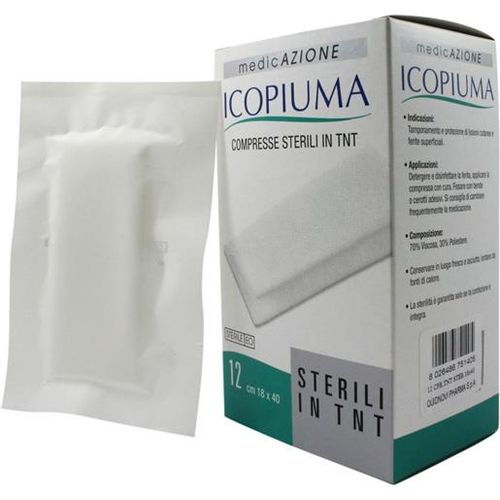 Icopiuma Compresse Sterili in TNT 36x40cm 12 pezzi