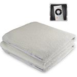 Imetec Scaldasonno Sensitive Maxi 100% lana e merino Singolo