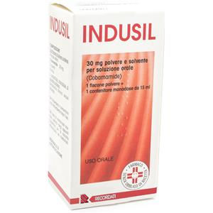 Recordati Indusil gocce flacone 30mg 15ml