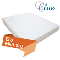 DUÉRMETE ONLINE Materasso Viscoelastico Lite Reversibile 90x200 + Base Imbottita 3D Con Barre Rinforzate E Piedi Metallici – Bianco - 2