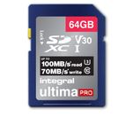 Integral Ultima Pro SD UHS I Class 3 64GB