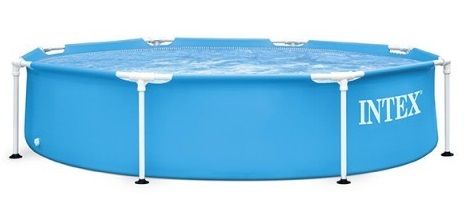Intex Piscina Metal Frame rotonda 244x51