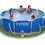 Intex Piscina Metal Frame rotonda