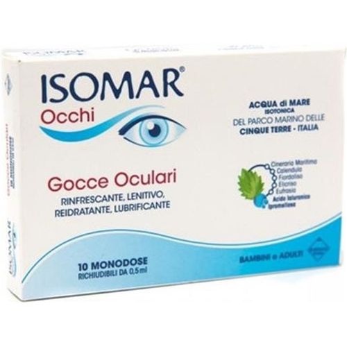 Isomar Occhi Gocce Oculari 10 + 10 flaconcini