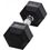 JK Fitness Manubrio Gommato Esagonale