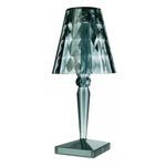 Kartell Battery Big lampada da tavolo Azzurro