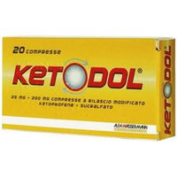 Epifarma Ketodol 25mg+200mg 20 compresse