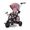 KinderKraft Triciclo Easytwist Rosa