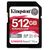 Kingston Canvas React Plus SD UHS-II U3 V60 280R 512GB