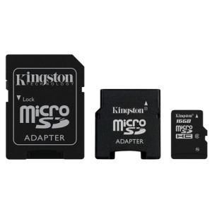 Kingston microSDHC 16 GB Class 2