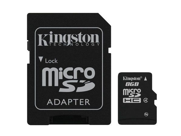 Kingston microSDHC 8 GB Class 4