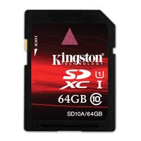 Kingston SDXC 64 GB Class 10