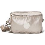 Kipling Abanu Mini Borsa a Tracolla Regolabile Metallic Glow