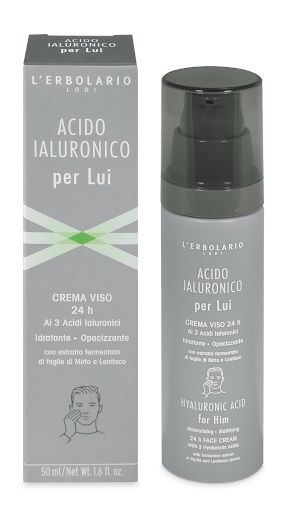 L'Erbolario Acido Ialuronico Crema Viso per Lui 50ml