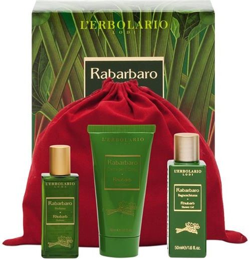 L'Erbolario Beauty Set da Viaggio Rabarbaro