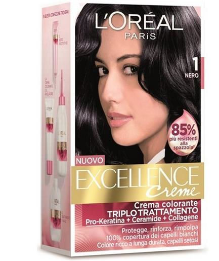 L'Oréal Excellence Crema Colorante 1 Nero