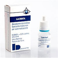Bruschettini Lacrisol 50+4,5mg collirio flacone 10ml