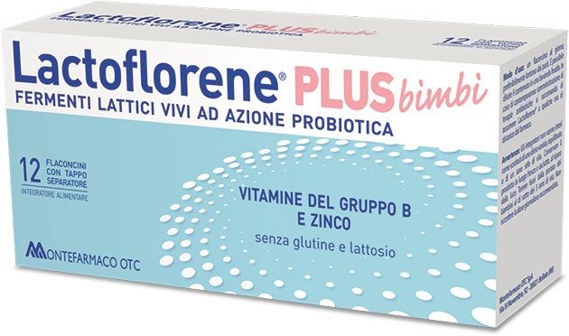 Lactoflorene Plus Bimbi Flaconcini 12 flaconcini
